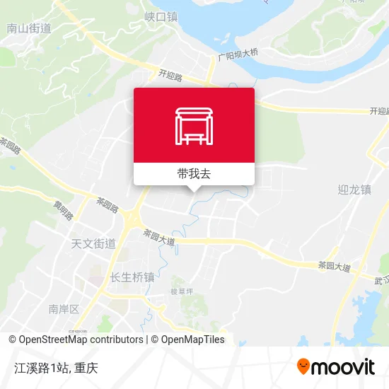 江溪路1站地图