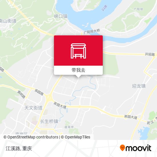 江溪路地图