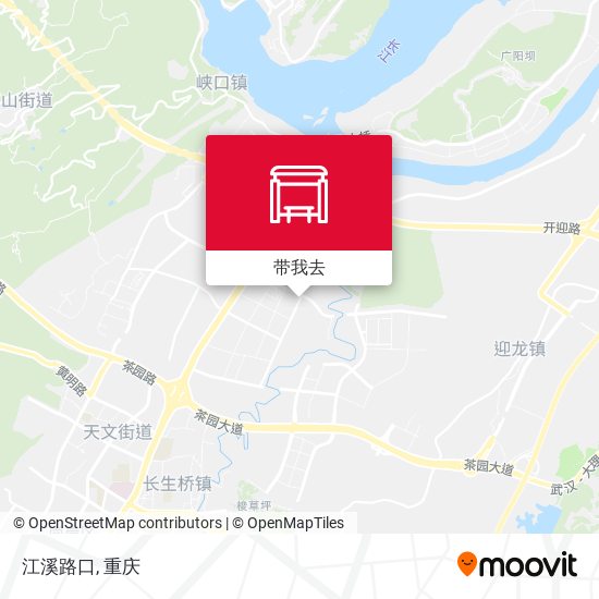 江溪路口地图
