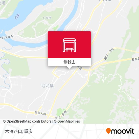 木洞路口地图