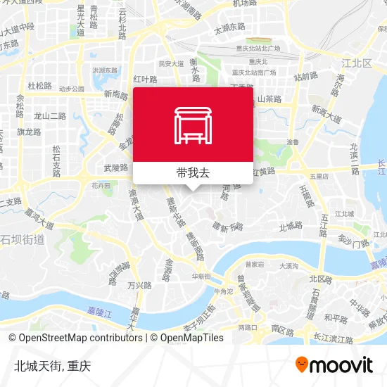 北城天街地图