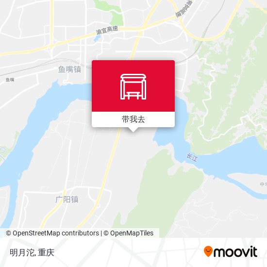 明月沱地图