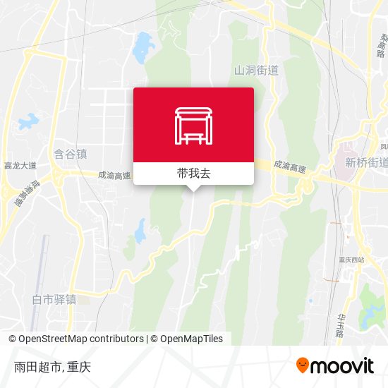 雨田超市地图