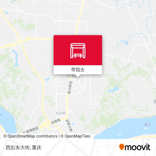 西彭东大街地图