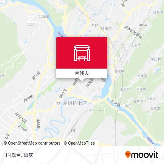 国旗台地图