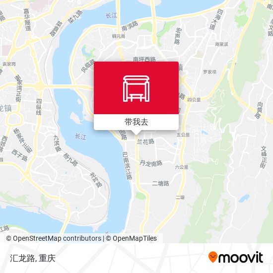 汇龙路地图