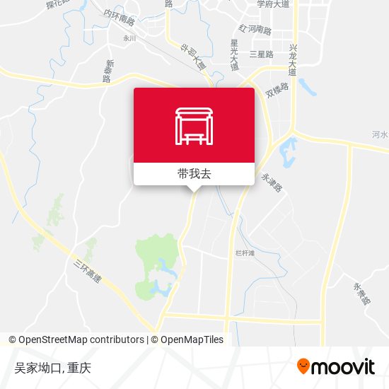 吴家坳口地图