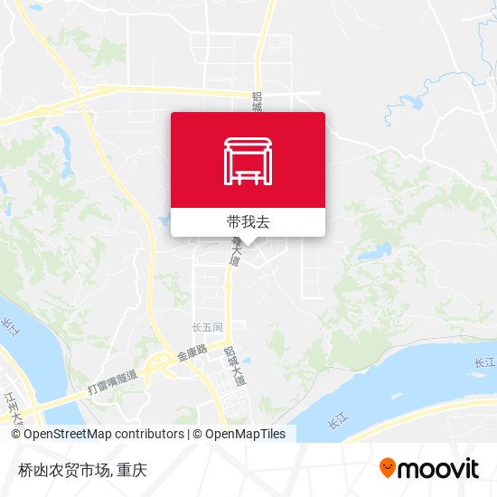 桥凼农贸市场地图