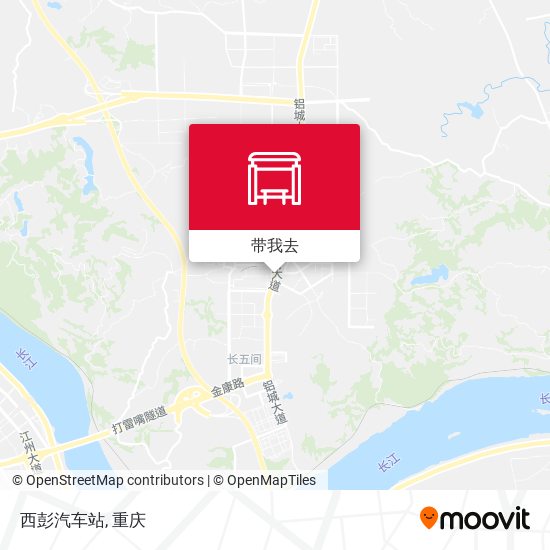西彭汽车站地图