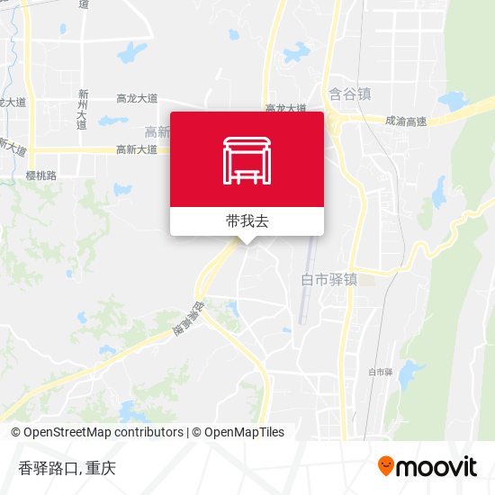 香驿路口地图