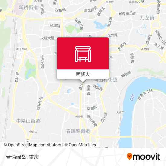 晋愉绿岛地图