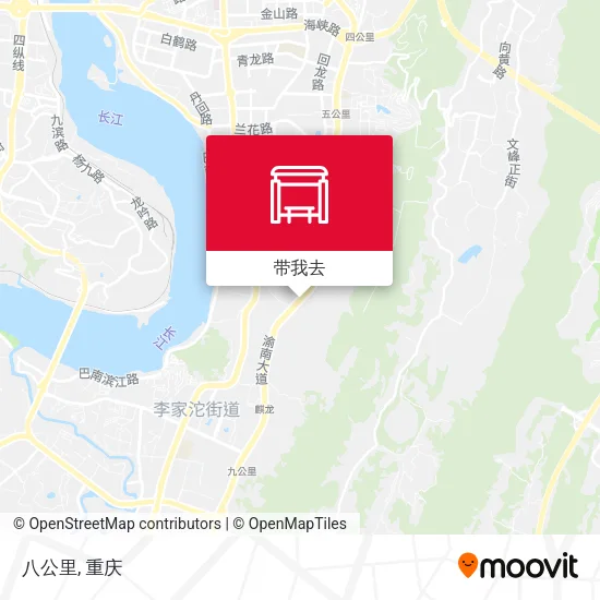 八公里地图