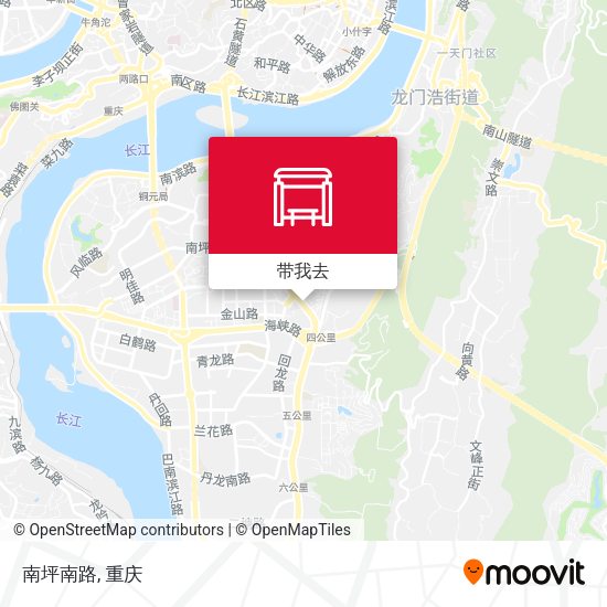 南坪南路地图