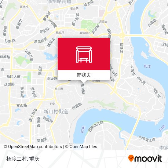 杨渡二村地图