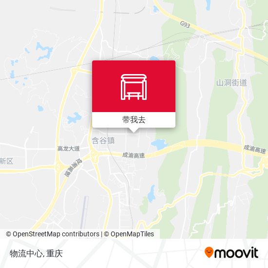 物流中心地图