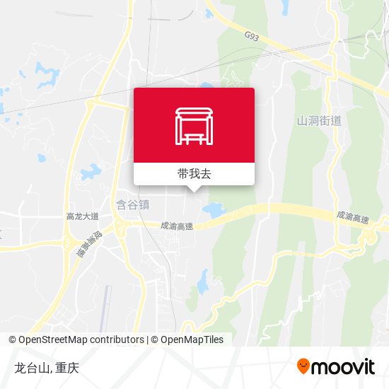 龙台山地图