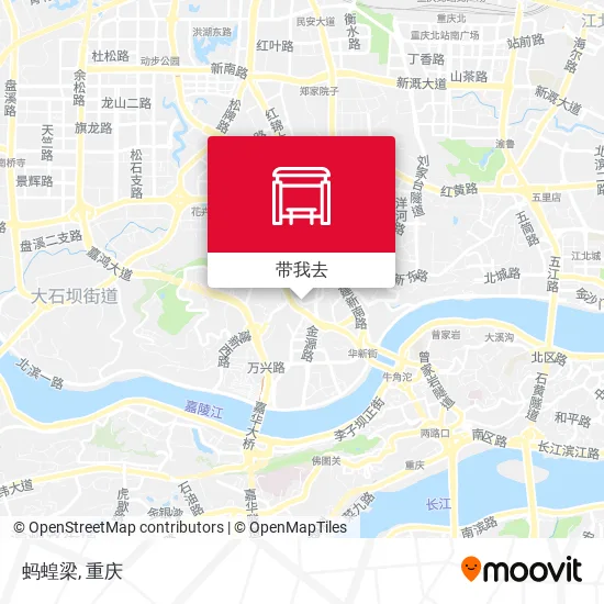 蚂蝗梁地图
