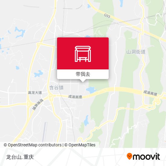 龙台山地图