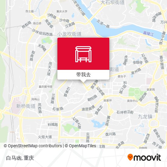 白马凼地图