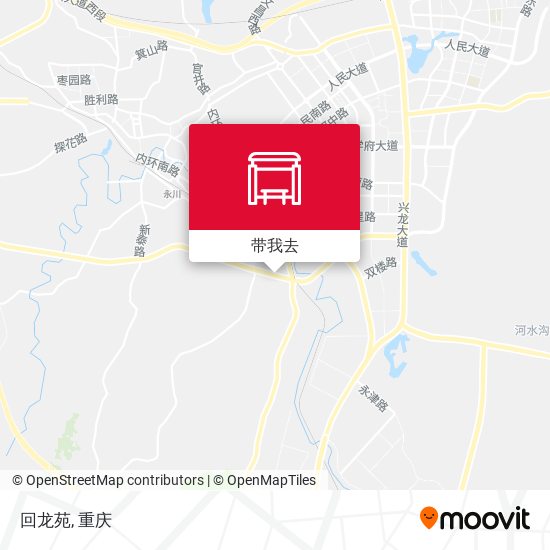 回龙苑地图