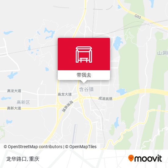 龙华路口地图