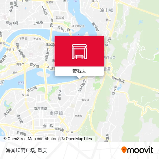 海棠烟雨广场地图