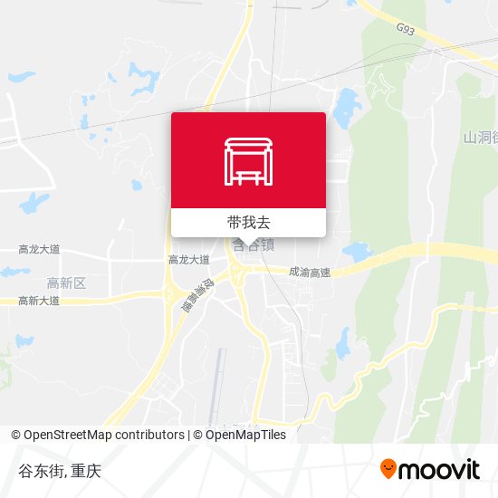 谷东街地图