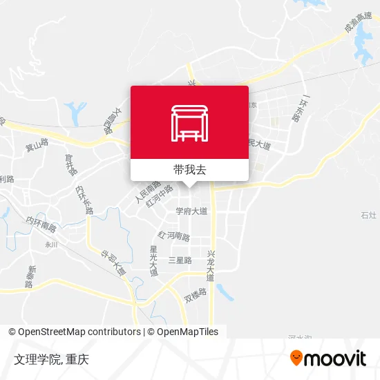 文理学院地图