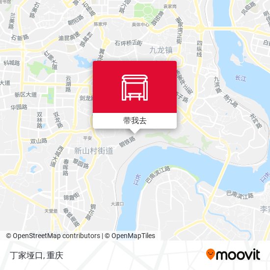 丁家垭口地图