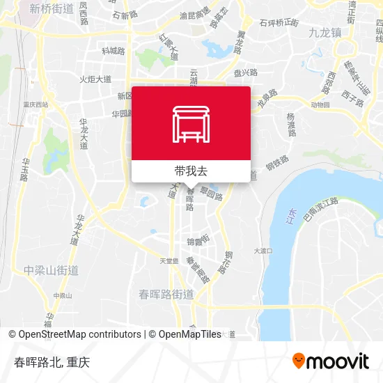 春晖路北地图
