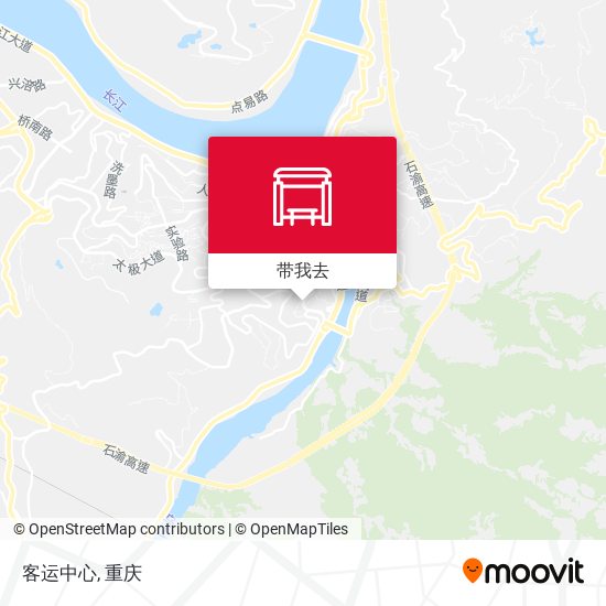 客运中心地图