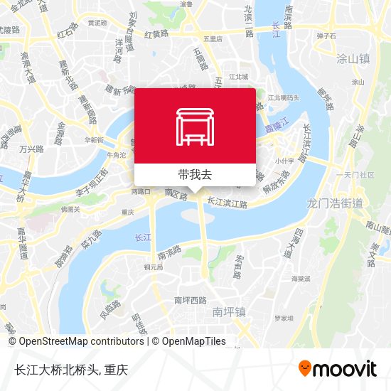 长江大桥北桥头地图