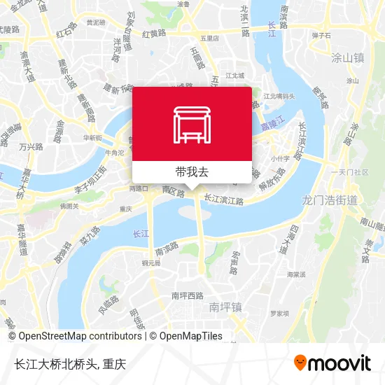长江大桥北桥头地图