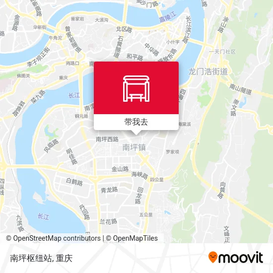 南坪枢纽站地图