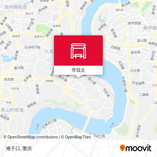 滩子口地图