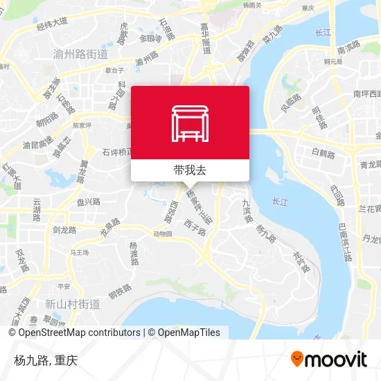 杨九路地图
