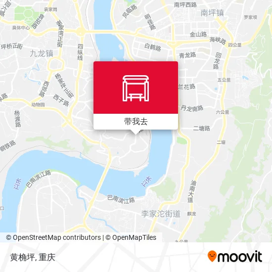 黄桷坪地图