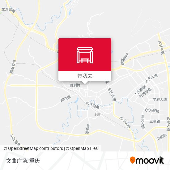 文曲广场地图