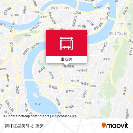 南坪红星美凯龙地图