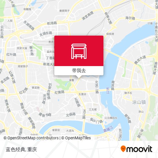 蓝色经典地图