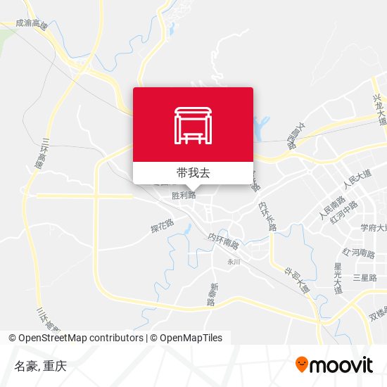 名豪地图