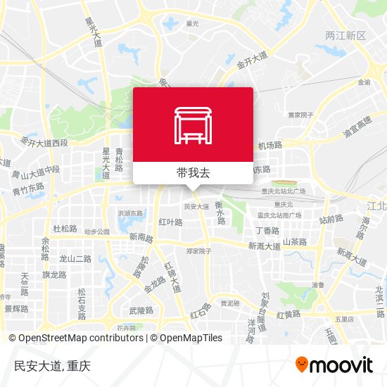 民安大道地图