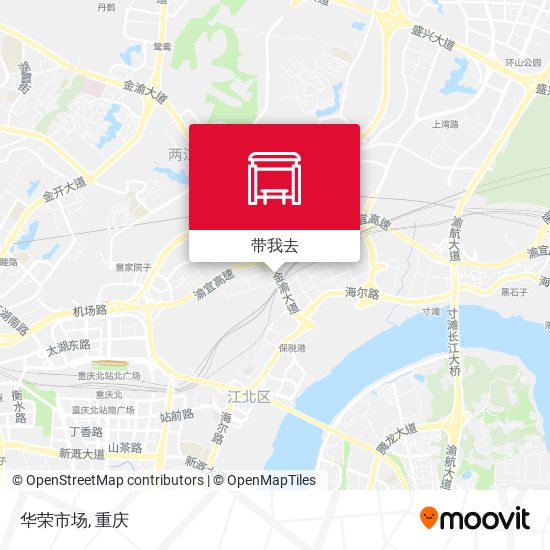 华荣市场地图
