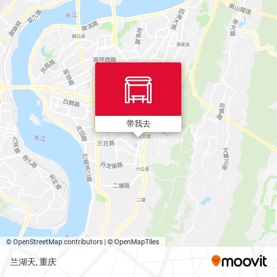 兰湖天地图