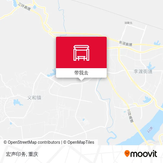 宏声印务地图