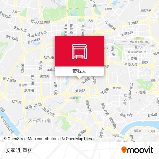 安家咀地图