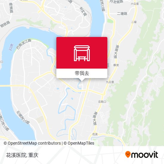 花溪医院地图