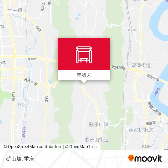 矿山坡地图