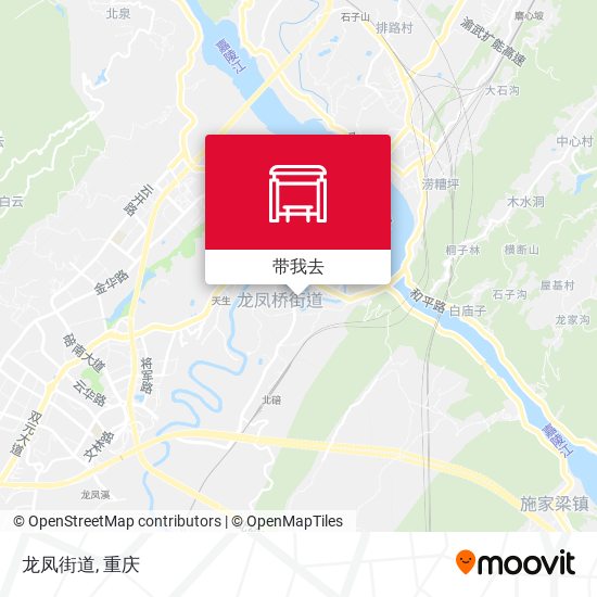 龙凤街道地图