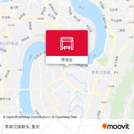 李家沱南桥头地图